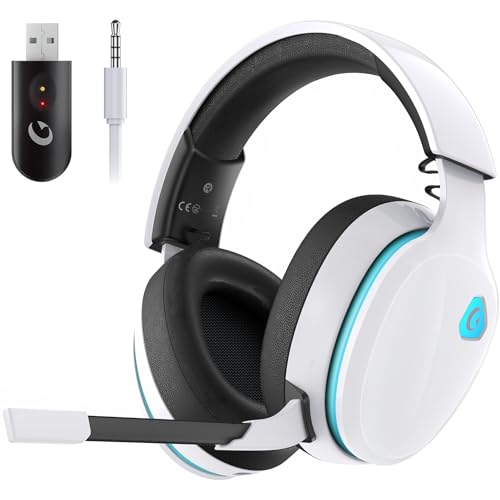 Gvyugke 2,4 GHz Wireless Gaming Headset für...