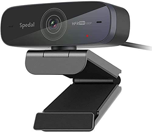 Spedal 1080P 60fps Webcam with Stereo...