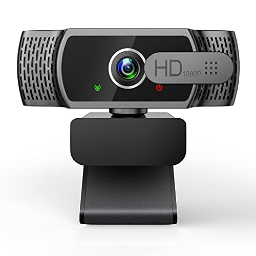 Webcam,Webcam mit Mikrofon,1080P Kamera mit...