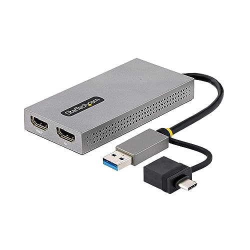 StarTech.com USB HDMI Dual Monitor Adapter,...