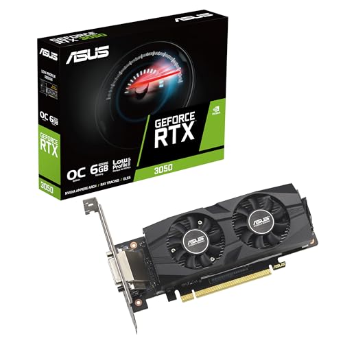 ASUS GeForce RTX 3050 LP BRK OC Edition 6GB...