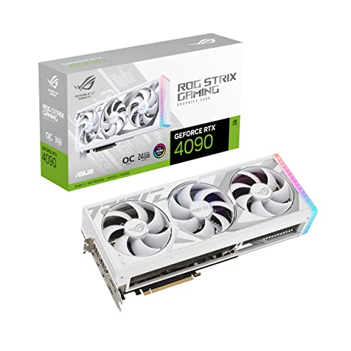 ASUS ROG Strix GeForce RTX 4090 24GB White OC...