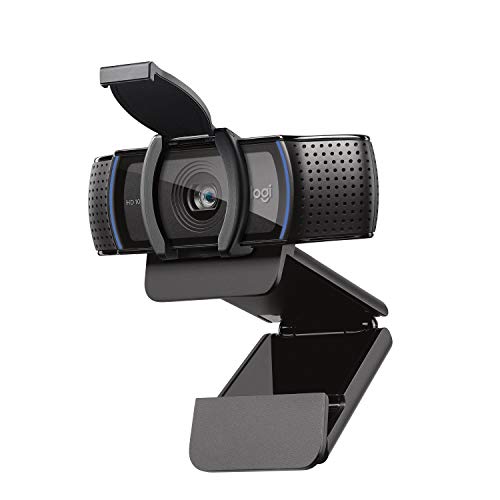 Logitech C920s HD PRO Webcam, Full-HD 1080p,...