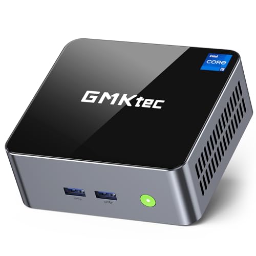 GMKtec Mini-PC Intel i5-12450H (Turbo 4,4...