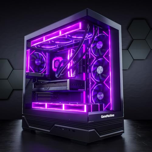 GameMachines Apex - RGB Gaming PC - 360mm...