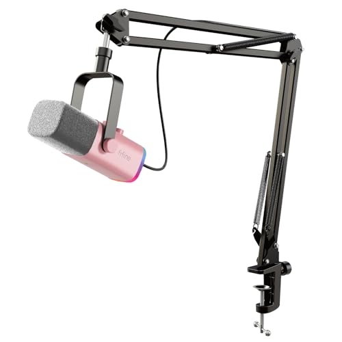 FIFINE XLR Streaming Mikrofon mit Arm für...
