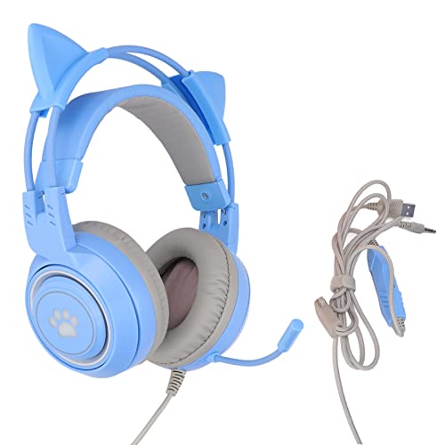Yunseity Gaming-Headset, USB + 3,5 Mm...