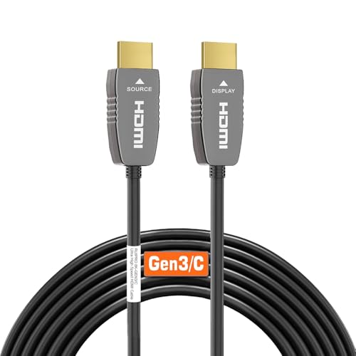 RUIPRO 8K CL2 HDMI Glasfaserkabel 7.6M,...