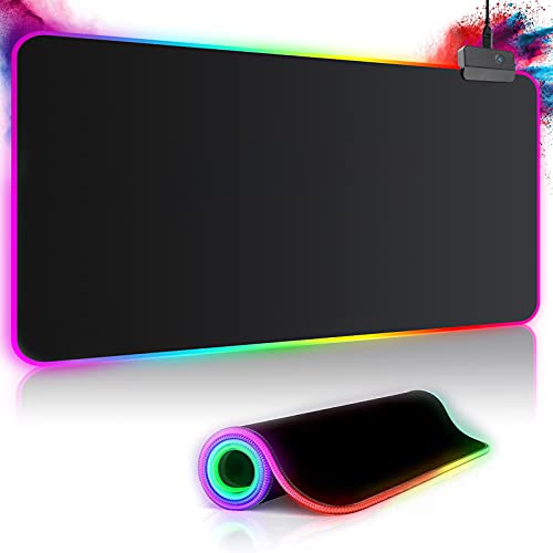 Gaming Mauspad RGB Mousepad 800x300mm XXL...