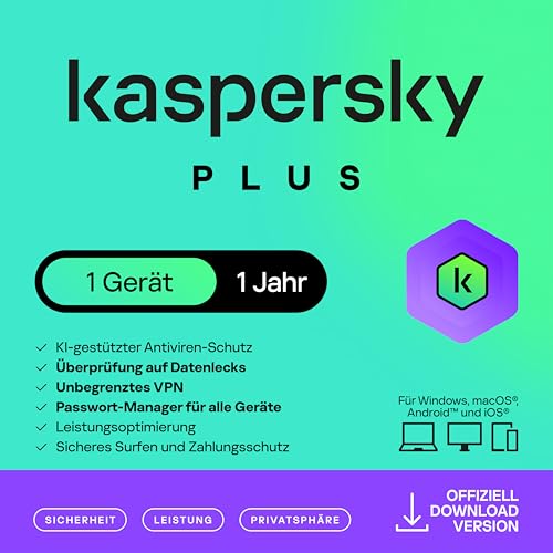 Kaspersky Plus Internet Security 2025 | 1...