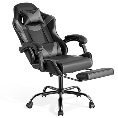 Sweetcrispy Gaming Stuhl, Gaming Chair mit...