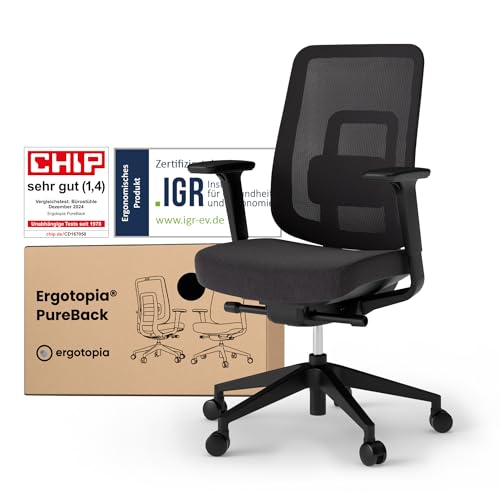 Ergotopia PureBack ergonomischer Bürostuhl...