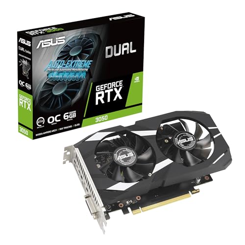 ASUS Dual GeForce RTX 3050 OC Edition 6GB...