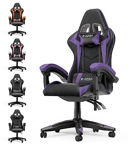 bigzzia Gaming Stuhl Ergonomisch - Gamer...