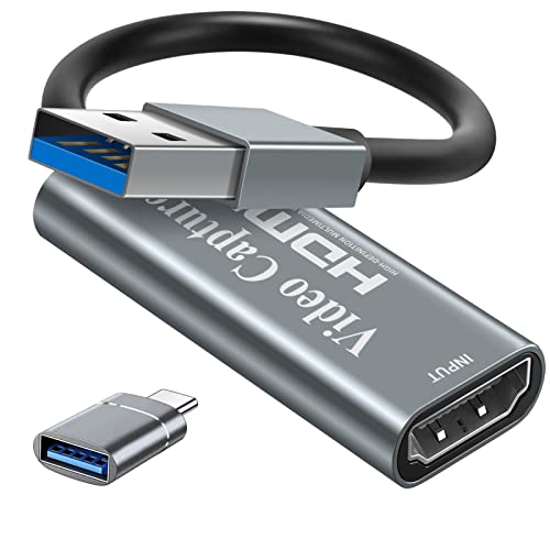 video capture card, Papeaso 4K HDMI to USB ,...