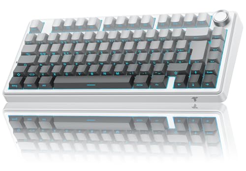 TECURS Gaming Tastatur Mechanische ISO-DE...