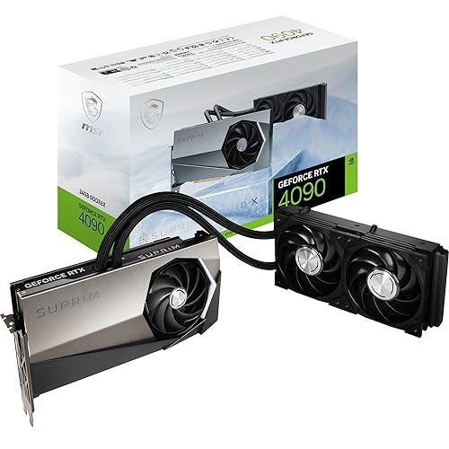 MSI GeForce RTX 4090 SUPRIM LIQUID 24G...