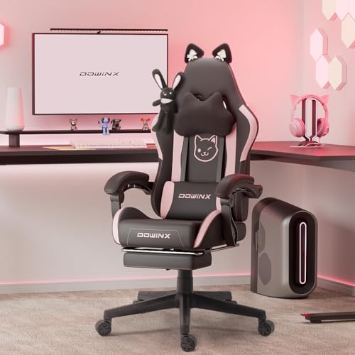 Dowinx Gaming Stuhl - Süße Katze Edition -...