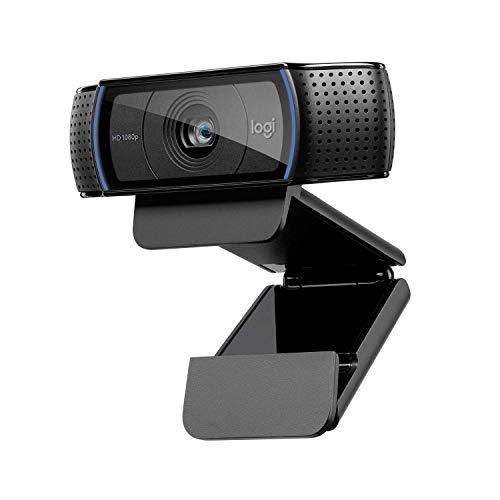 Logitech C920 HD PRO Webcam, Full-HD 1080p,...