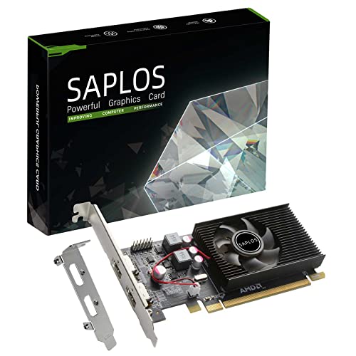SAPLOS Radeon HD 6570 Grafikkarte, 2 HDMI, 1G...