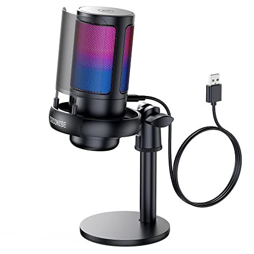 Gaming Mikrofon PC RGB, COCONISE, für...