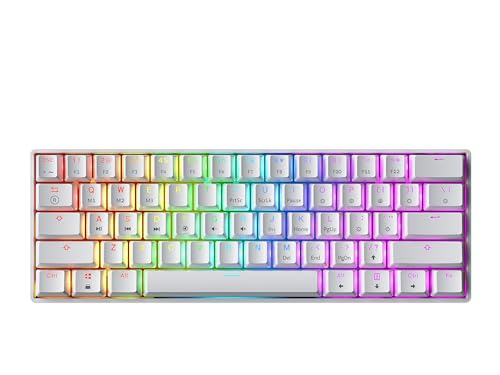 GK61 Hot-Swap Mechanische Gaming-Tastatur -...