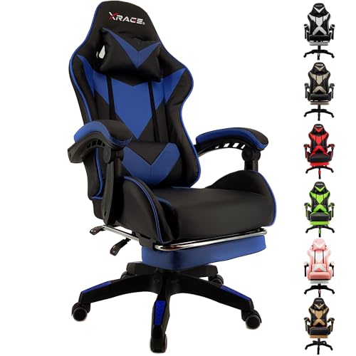 xRace Gaming Stuhl, Bürostuhl, Ergonomischer...