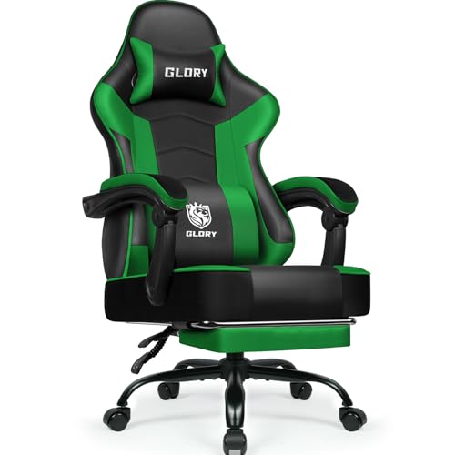 minnouat Gaming Stuhl, Bürostuhl Ergonomisch...