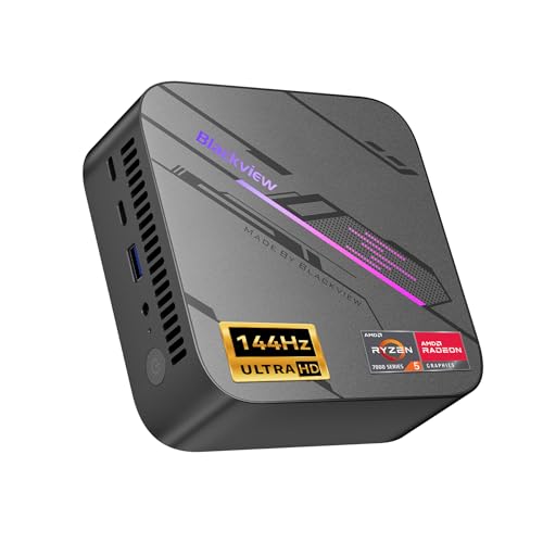 Blackview MP100 Mini PC AMD Ryzen 7430U,...