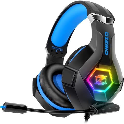 Ozeino Gaming Headset for PS4 PS5 PC, PS4...