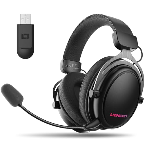 Lioncast® LX80 Gaming Headset mit Mikrofon...