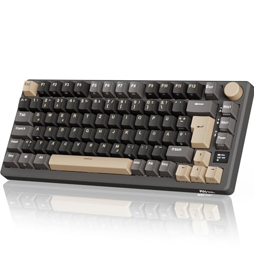 RK ROYAL KLUDGE M75 Gaming Tastatur kabellos...