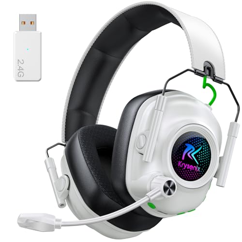 Krysenix KGH2 Gaming Headset Wireless für...