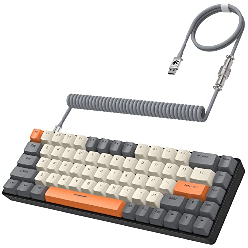 YINDIAO T8 60% Gaming-Tastatur,68...