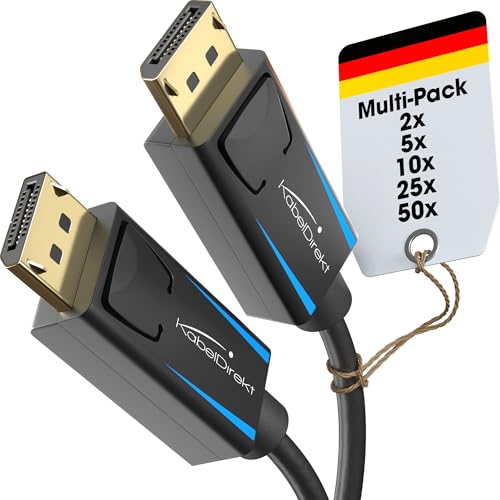 KabelDirekt – 4K & 8K DisplayPort Kabel,...