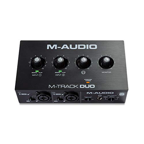 M-Audio M-Track Duo – USB Audio Interface...