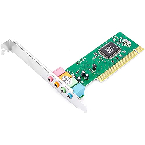 B34C PCI Soundkarte für PC, Intern 5.1 Kanal...