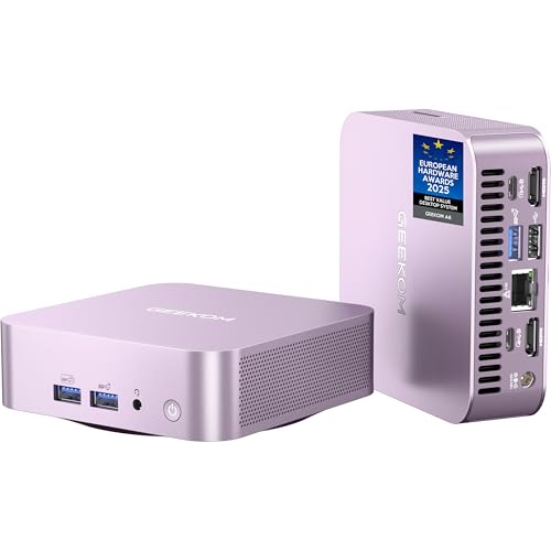 GEEKOM Mini PC A6 Aurora Edition mit AMD...
