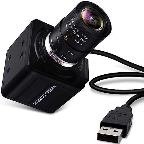 ELP 4K Optischem Zoom USB-Kamera,Ultra HD...