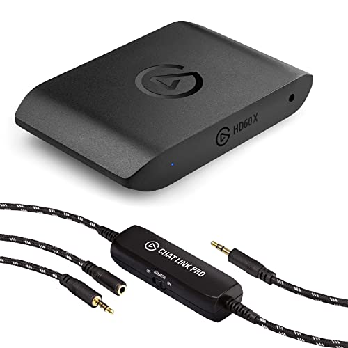 Elgato HD60 X + Chat Link Pro, Streamen und...