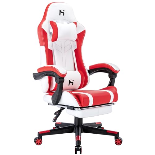 HLONONE Gaming Stuhl, Bürostuhl Ergonomisch,...
