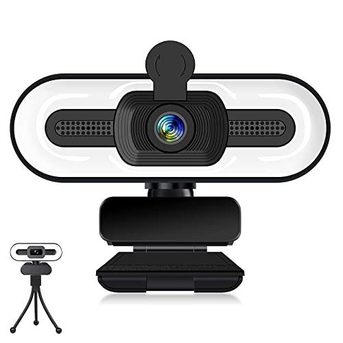 1080P Webcam mit Mikrofon, Full HD Facecam...