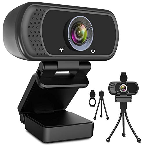 Webcam HD 1080p Webkamera, USB PC Computer...
