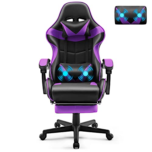 Soontrans Gaming Stuhl Massage, Gaming Sessel...