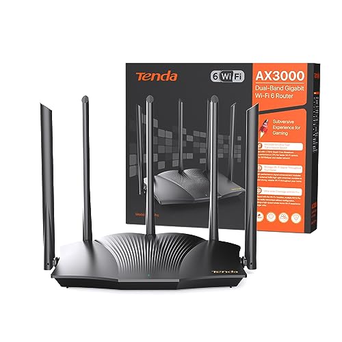 Tenda RX12 Pro Wi-Fi 6 WLAN Router(AX3000...