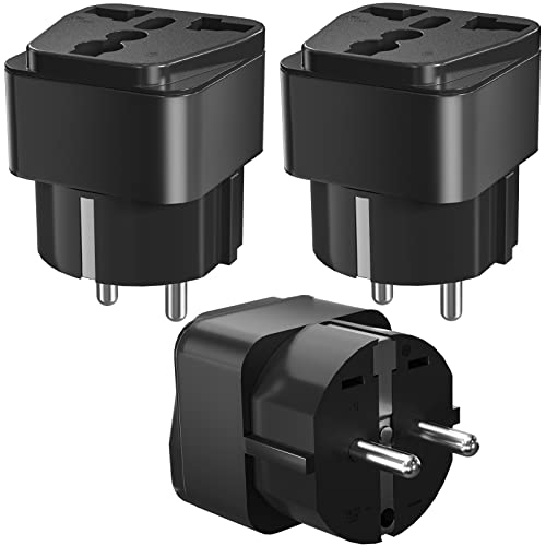 3 Stück Universal Reiseadapter Stecker,...