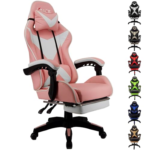 xRace Gaming Stuhl, Bürostuhl, Ergonomischer...