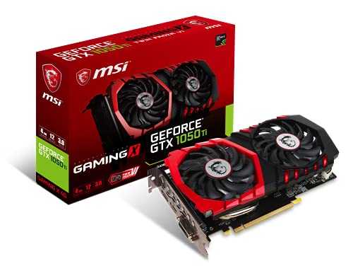 MSI GeForce GTX 1050TI Gaming X 4GB Nvidia...