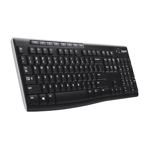 Logitech K270 Kabellose Tastatur für...