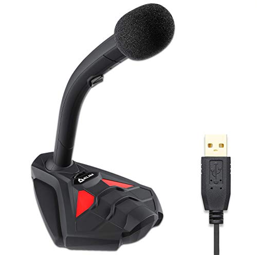 KLIM Voice V2 USB Mikrofon PC + Beste Gaming...